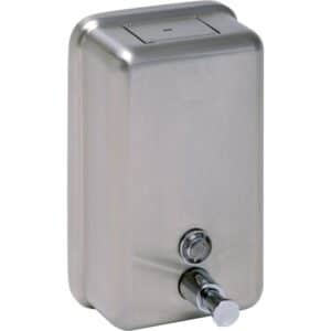 Dolphin Brushed Stainless Steel soap dispenser 1.2 Ltr