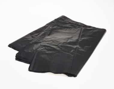 Medium duty BLACK BIN LINERS box of 200