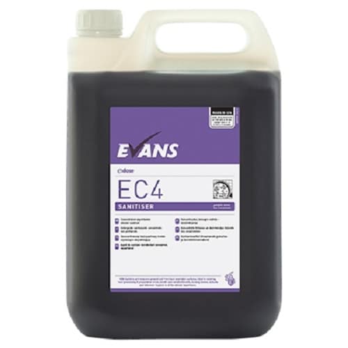 Evans Vanodine EC4 Sanitiser 5 Litre
