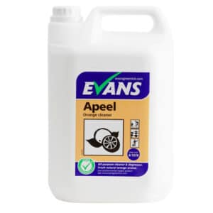 Evans Vanodine APEEL Orange scented Multi Purpose Cleaner & Degreaser 5 Litre Bottle