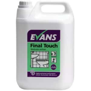 Evans Vanodine FINAL TOUCH Washroom sanitiser 5 Litres