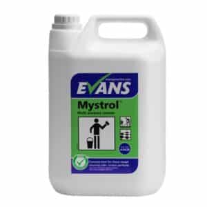 Evans Vanodine MYSTROL Concentrated All Purpose Cleaner. 5 Litre Bottle