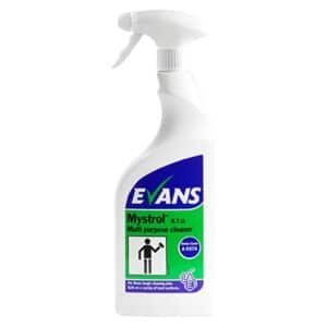Evans Vanodine MYSTROL Concentrated All Purpose Cleaner in a 750 ML trigger spray