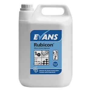 Evans Vanodine RUBICON Oil & Grease Remover 5 Litre Bottle  