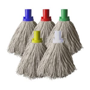 Twine Socket Mop Head 185g pack of 10 choice of 4 colours
