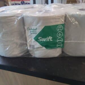 Swift White premium Centrefeed Roll 2 ply 150 Metres Pack of 6