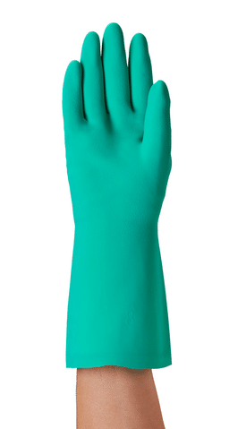 Ansell AlphaTec 37-675 SOLVEX Nitrile Safety Gloves pack of 12 pairs - Image 2