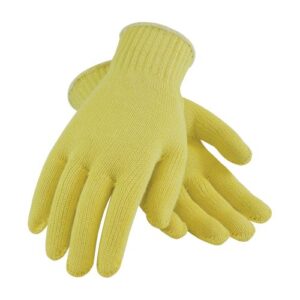 Honeywell Yellow Heat Resistant Work Gloves, Size 9 Large. Pack of 5 pairs