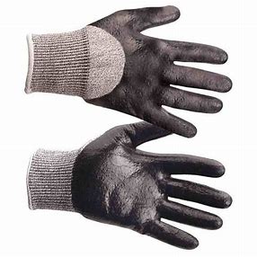 PORTWEST A621 - Cut 3/4 Nitrile Foam Glove SIZE 8 Medium