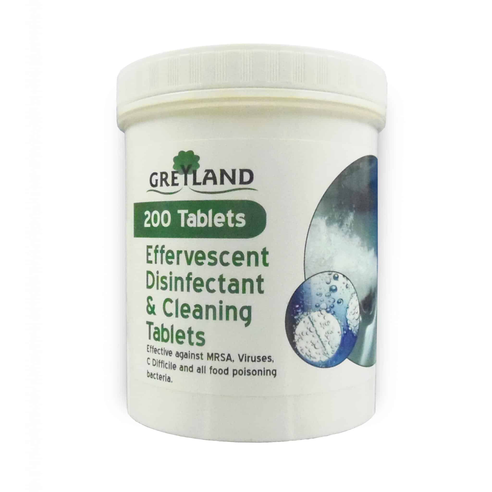 Greyland Effervescent Chlorine Tablets tub of 200