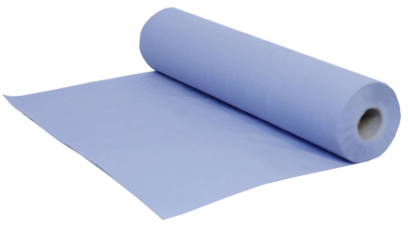 Blue Couch Roll 2 Ply 50cmx40Mtr 100 sheet pack of 12 - Image 2