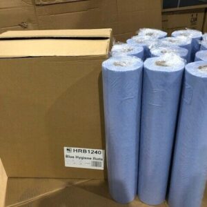 Blue Couch Roll 2 Ply 50cmx40Mtr 100 sheet pack of 12
