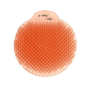 P-WAVE SLANT6 URINAL SCREEN SPLASH MATS (PACK OF 10) - MANGO