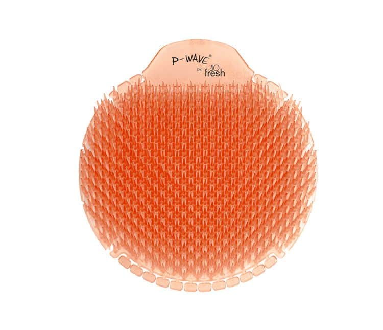 P-WAVE SLANT6 URINAL SCREEN SPLASH MATS (PACK OF 10) - MANGO