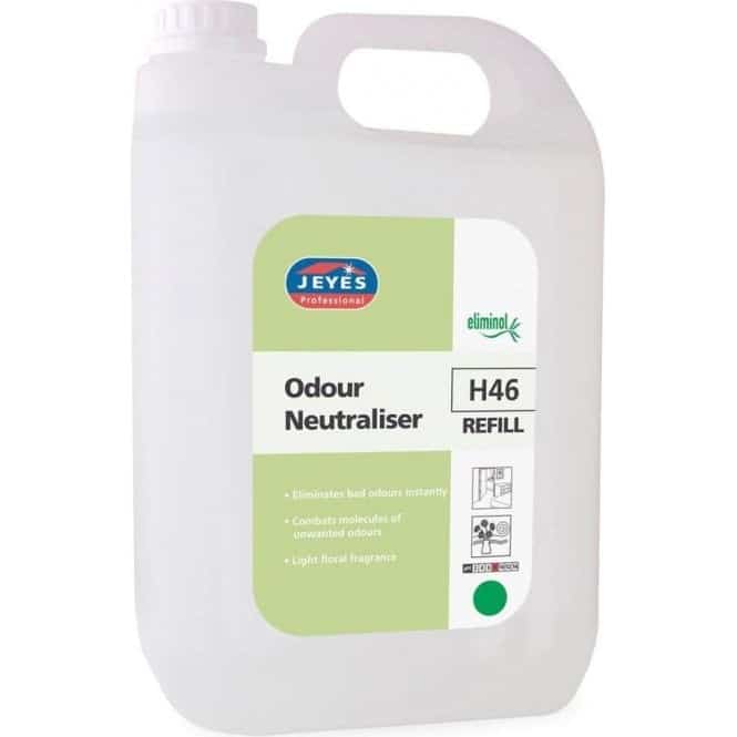 Jeyes Eliminol H46 Odour Neutraliser, Light Floral Fragrance 5 Litre