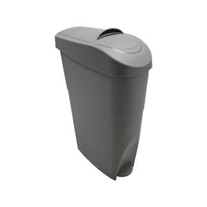 Sanitary Waste Pedal Bin - Grey - 19 Litre