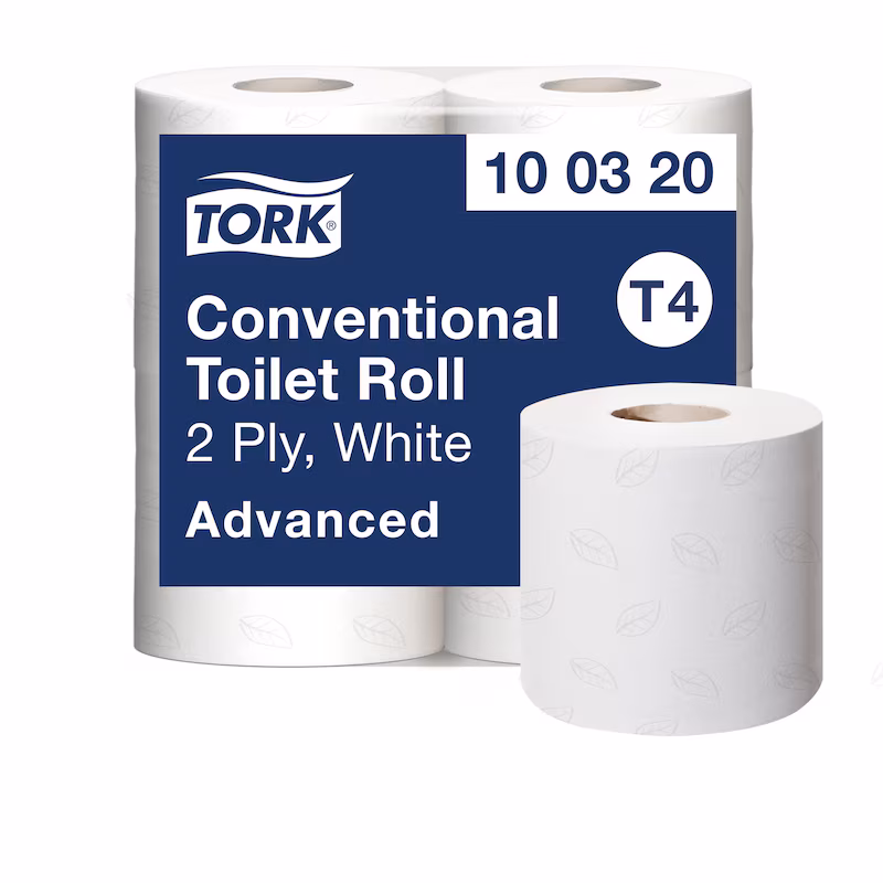 (36-Roll) Tork 100320 Advanced T4 Toilet Tissue 2-Ply 320-Sheets - Image 2