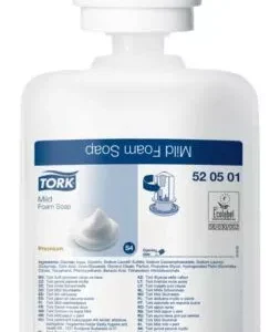 Tork Perfumed Mild Foam Hand Soap 1Ltr cartridge 52 05 01