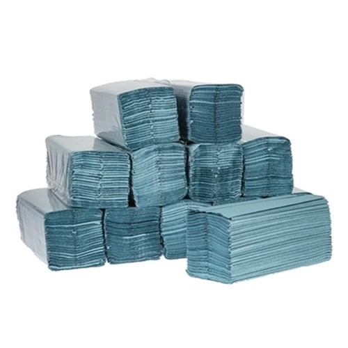 Blue C fold paper hand towels box of 2880 - Image 3
