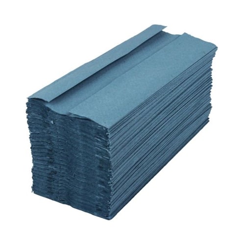 Blue C fold paper hand towels box of 2880